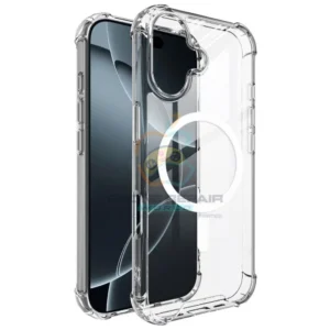 iphone 16 transparante hoesje met magsafe anti shock 1.