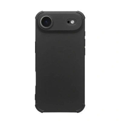 iphone 17 air mat zwarte anti shock case hoesje 2