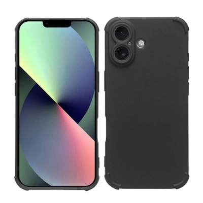 iphone 17 mat zwarte anti shock case hoesje 1