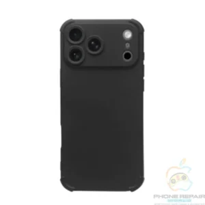 iphone 17 pro mat zwarte anti shock case hoesje 1