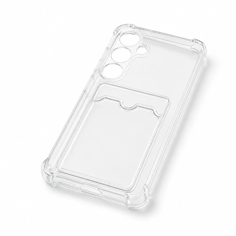 Anti-Shock Hoesje met pasjeshouder voor Samsung Galaxy S25 Plus