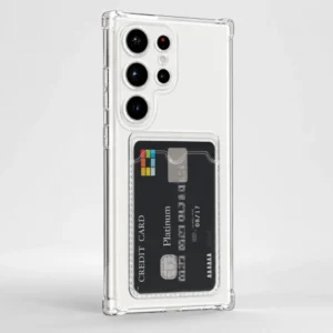 Anti-Shock Hoesje met pasjeshouder voor Samsung Galaxy S25 Ultra