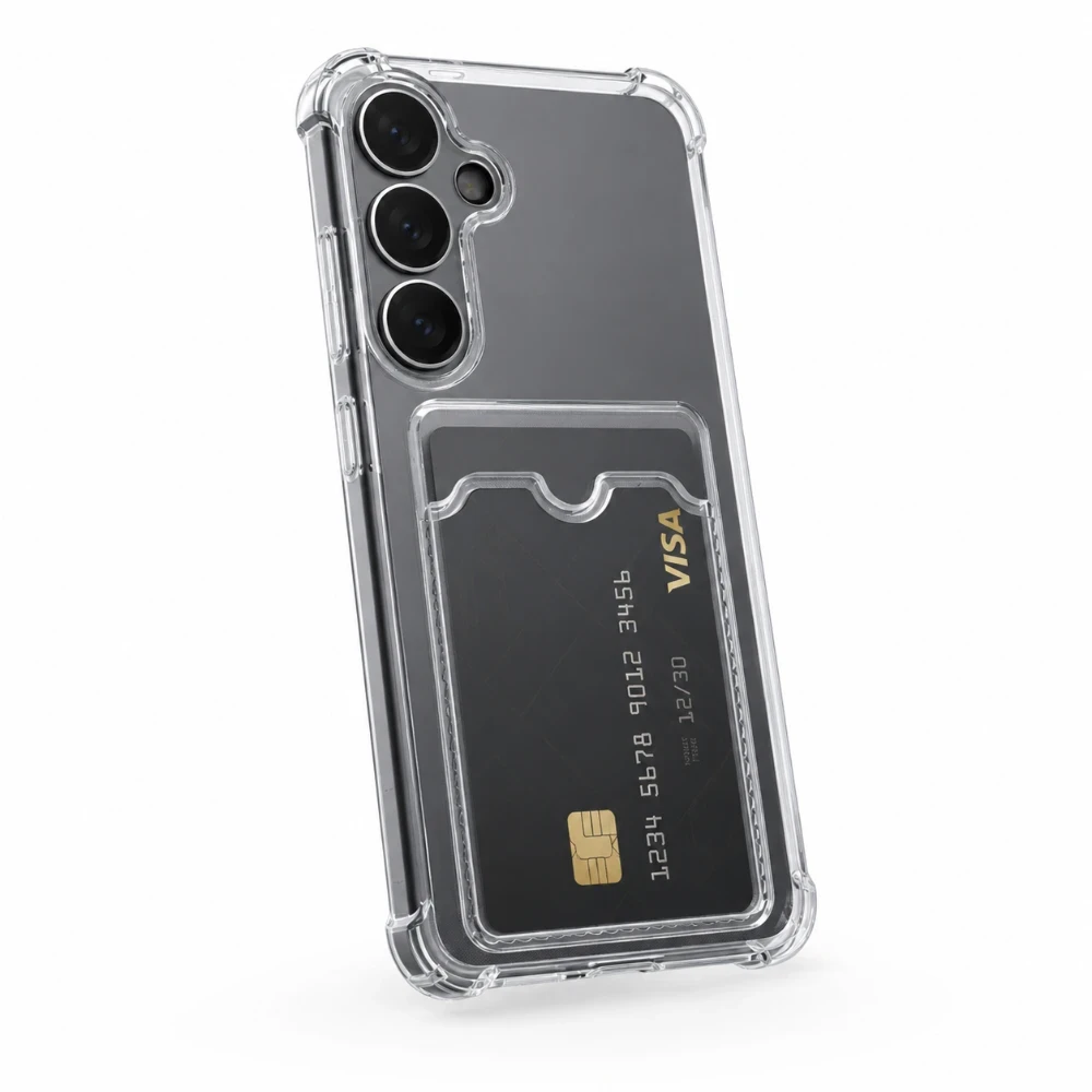 Anti-Shock Hoesje met pasjeshouder voor Samsung Galaxy S26 Plus 1