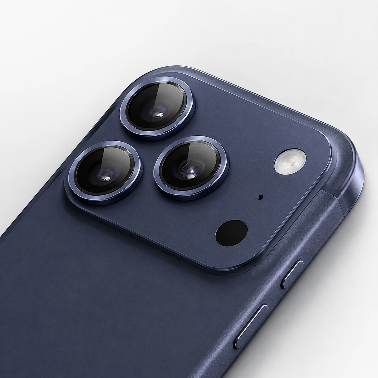 Camera Lens Protector voor iPhone 17 Pro Max – Gehard Glas Camerabescherming Blauw
