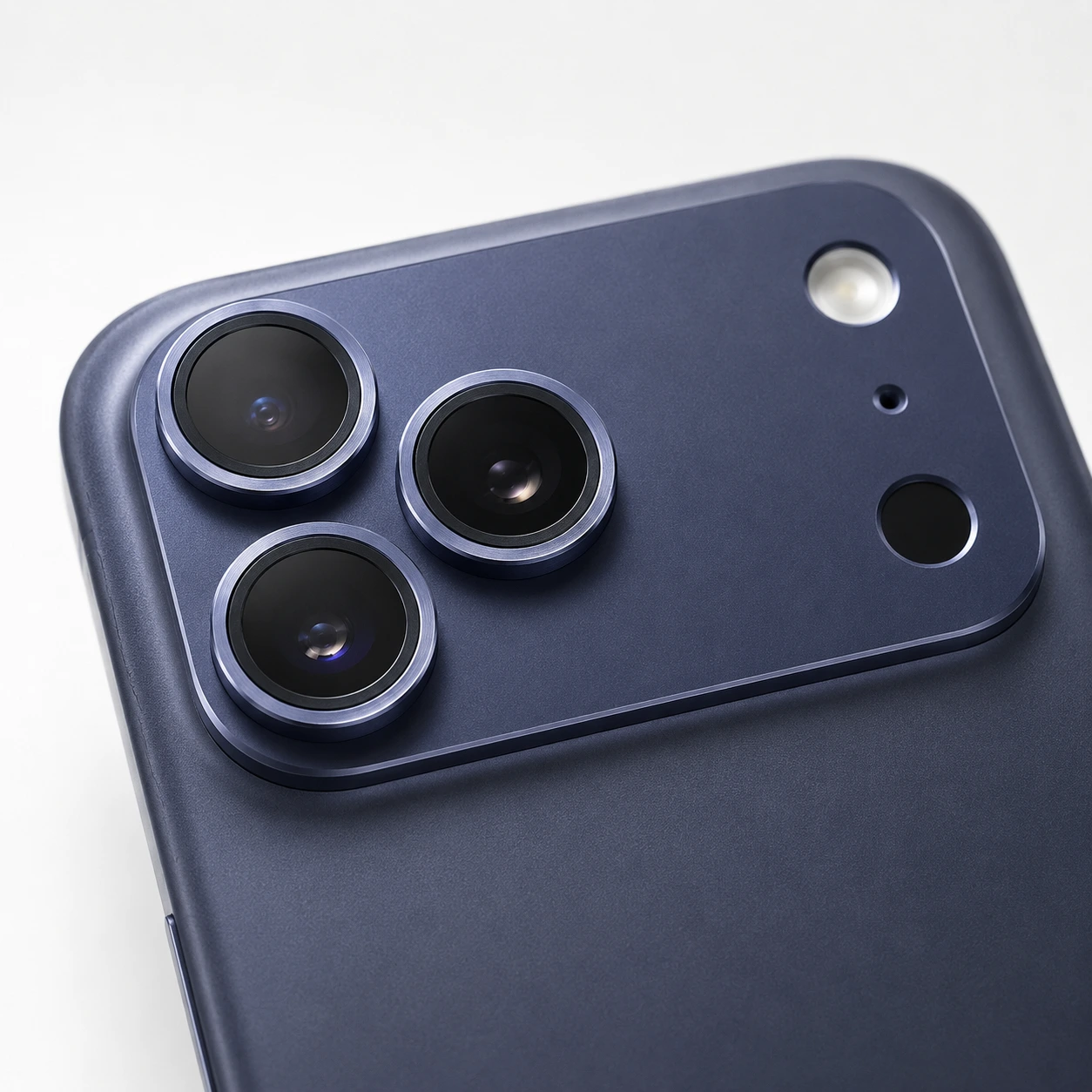 Camera Lens Protector voor iPhone 17 Pro Max – Gehard Glas Camerabescherming Blauw