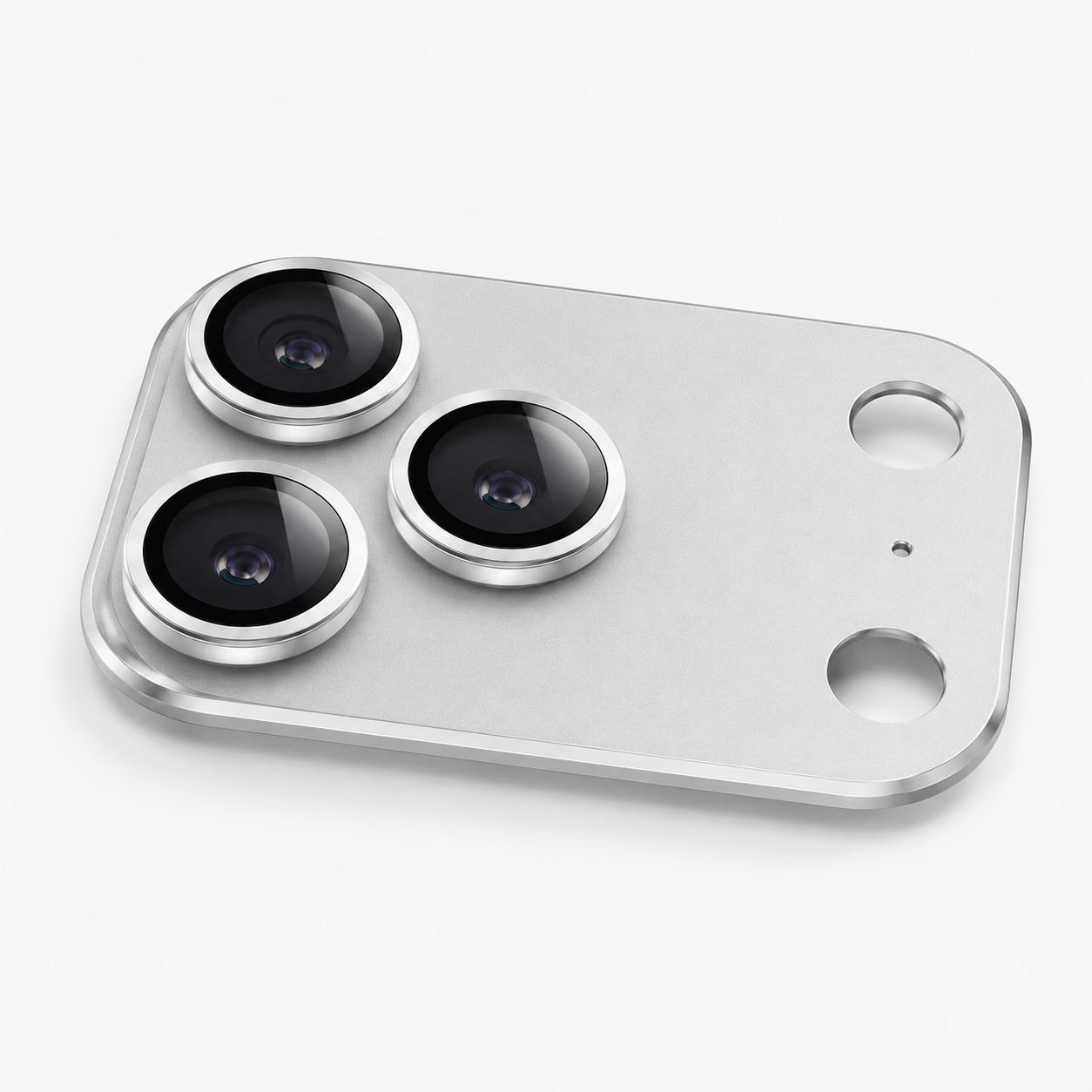 Camera Lens Protector voor iPhone 17 Pro Max – Gehard Glas Camerabescherming Zilver 1