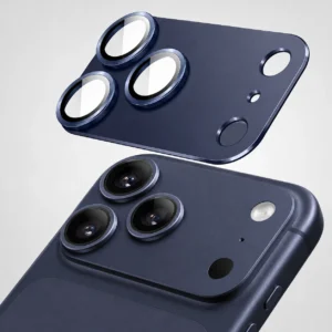 Camera Lens Protector voor iPhone 17 Pro – Gehard Glas Camerabescherming Blauw