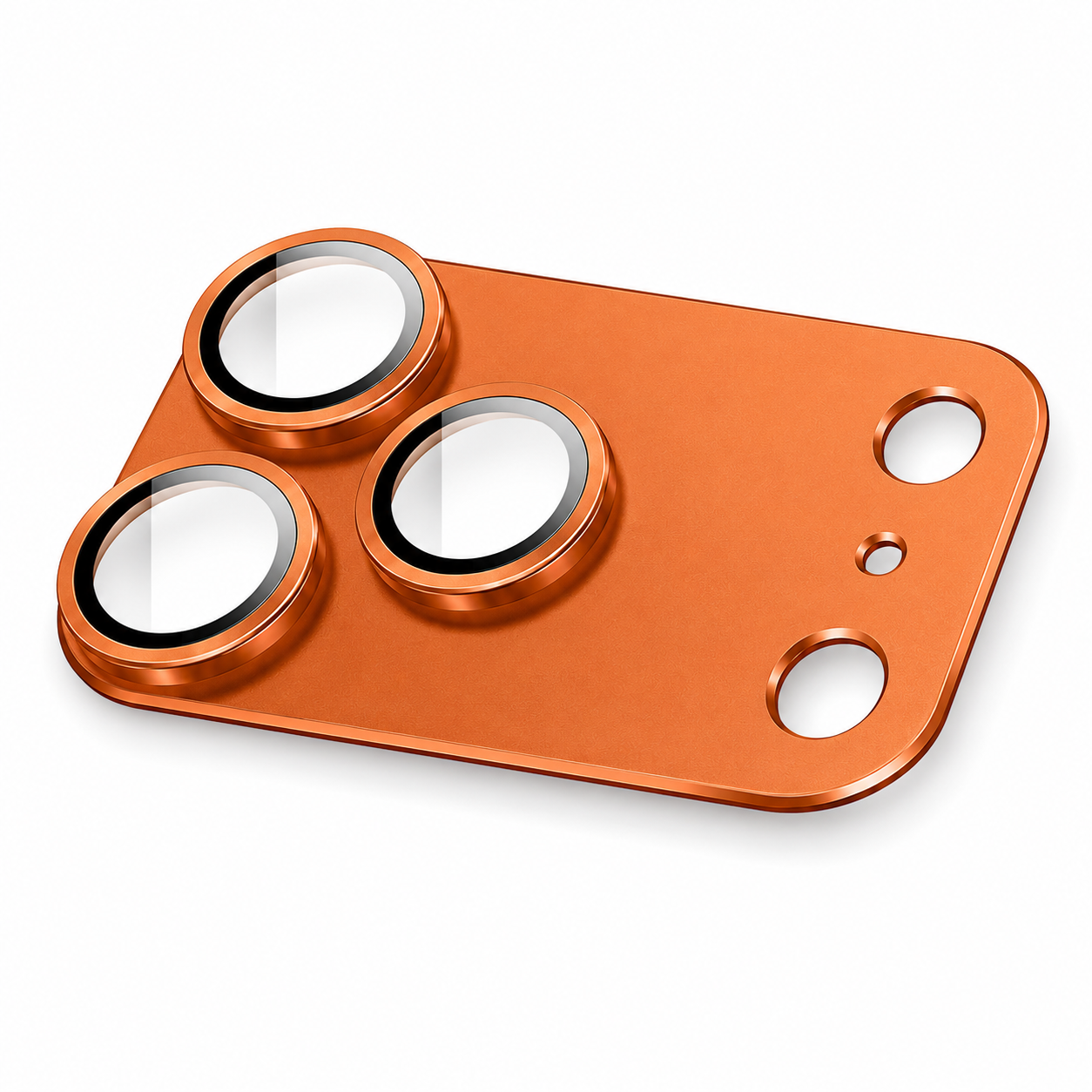 Camera Lens Protector voor iPhone 17 Pro – Gehard Glas Camerabescherming Oranje 1