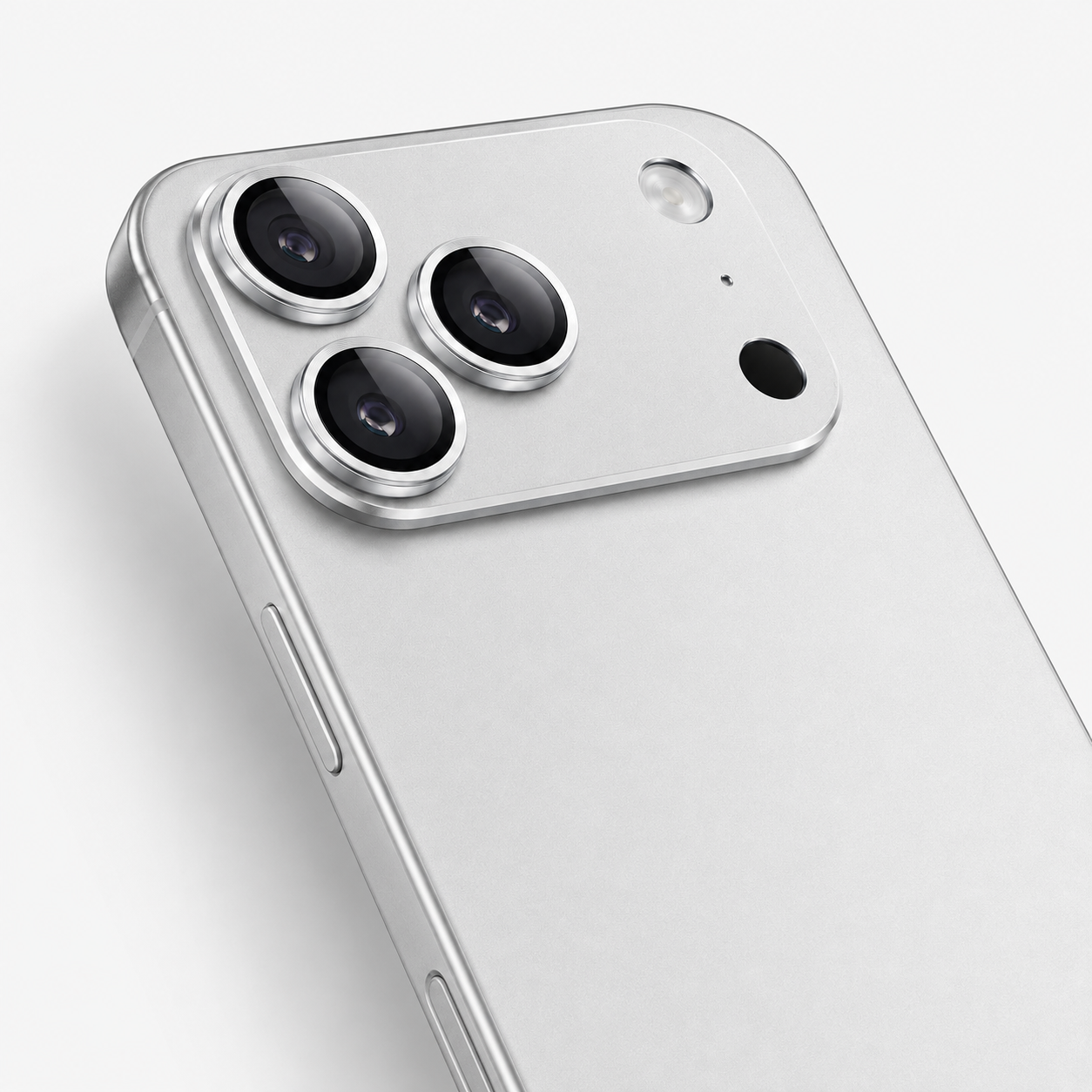 Camera Lens Protector voor iPhone 17 Pro – Gehard Glas Camerabescherming Zilver 1