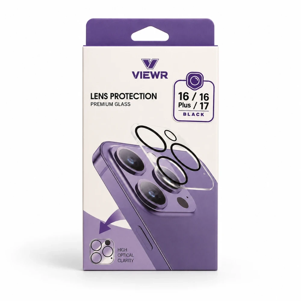 FoneTex Cameraglas voor iPhone 16 / 16 Plus / 17 – Camera Lens Protector - Afbeelding 5