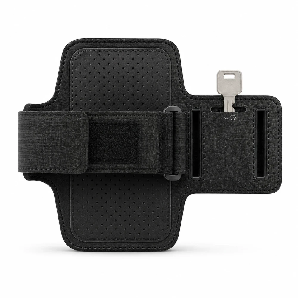 FoneTex Premium Fit Universele Sportarmband met Sleutelvak – FT-SA01
