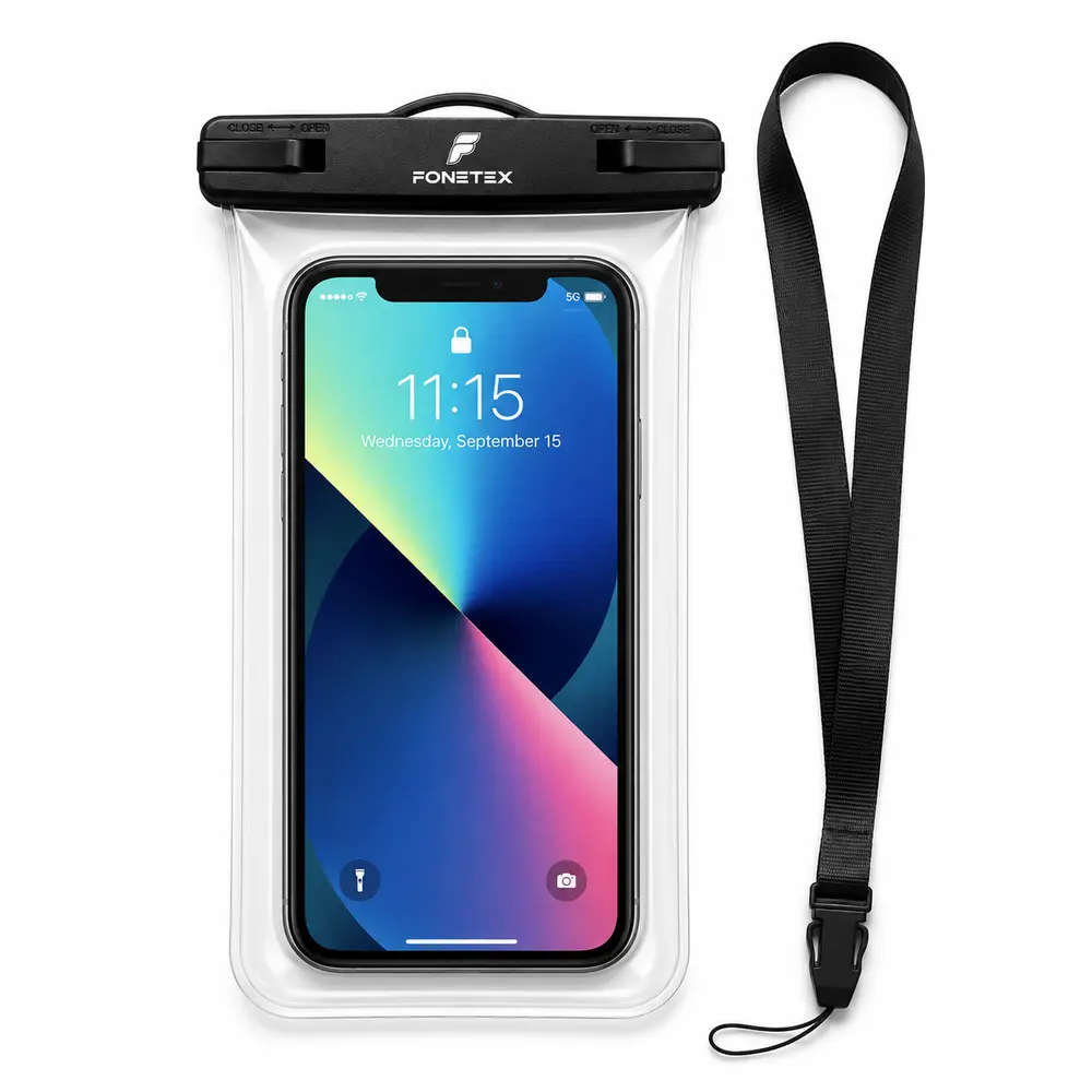 Fonetex Universele Waterdichte Telefoonhoes met Koord 1