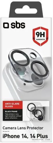 SBS iPhone 14 14 Plus Camera Lens Protector – Gehard Glas Transparant 2