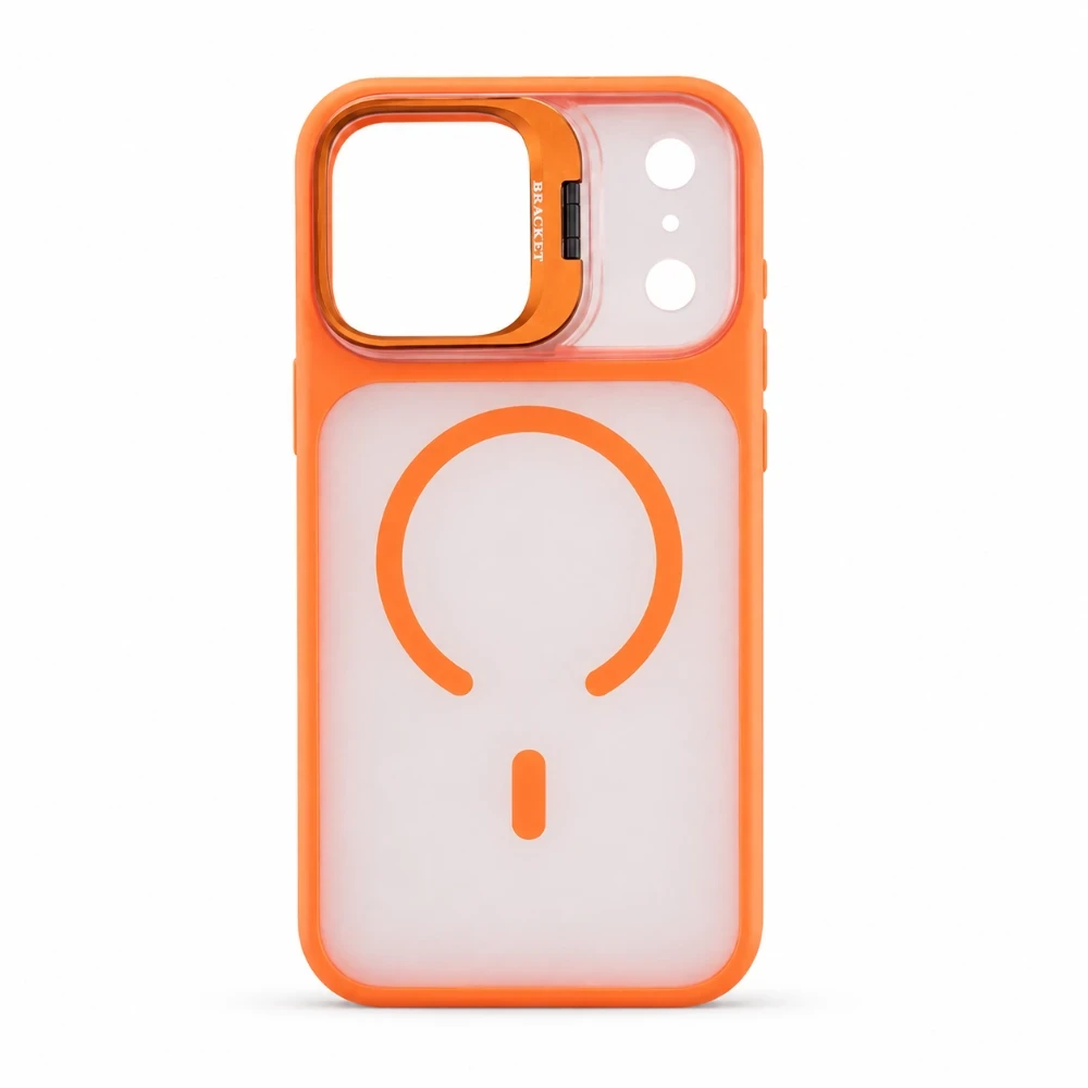 iPhone 17 Pro Hoesje met Bracket Standaard en Camerabescherming