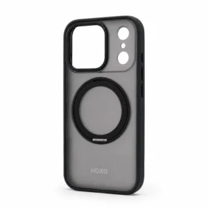 iPhone 17 Pro MagSafe Hoesje met Ringstandaard - Zwart 2