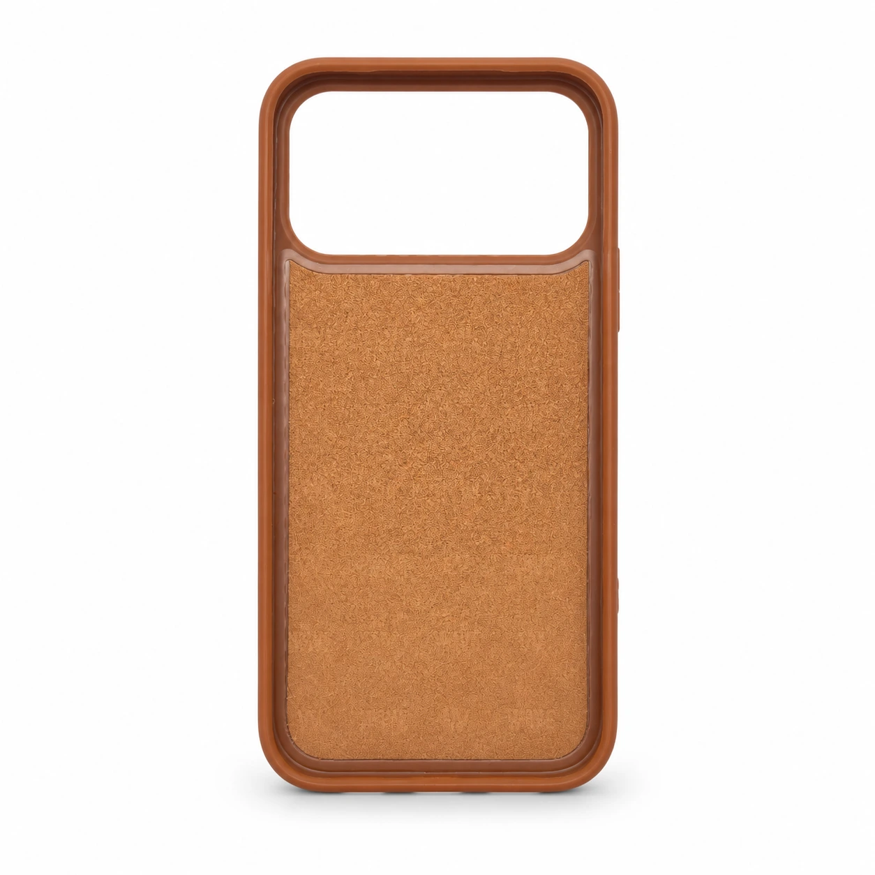 iPhone 17 pro Max Hoesje Premium Kunstleer MagSafe Kickstand bruin 1