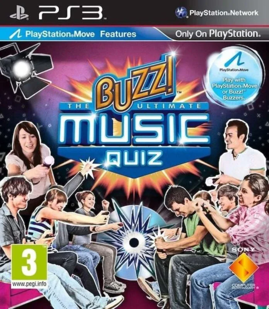 Buzz! The Ultimate Music Quiz PS3 – Tweedehands PlayStation 3 Game