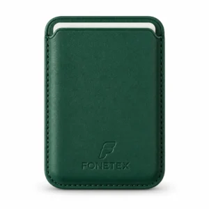 FONETEX Magnetische Pasjeshouder voor Smartphone 3 Pasjes - Donkergroen