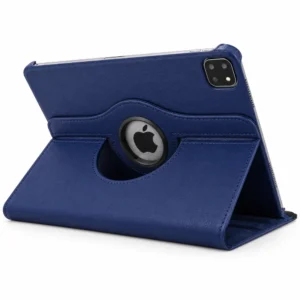 iPad Pro 13 inch 2024 Hoes 360° Draaibaar - Donkerblauw 3