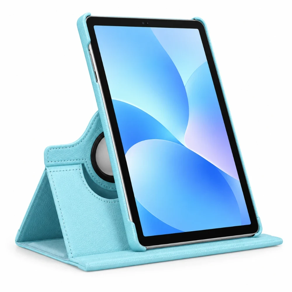 iPad Pro 13 inch 2024 Hoes 360° Draaibaar - Lichtblauw 1