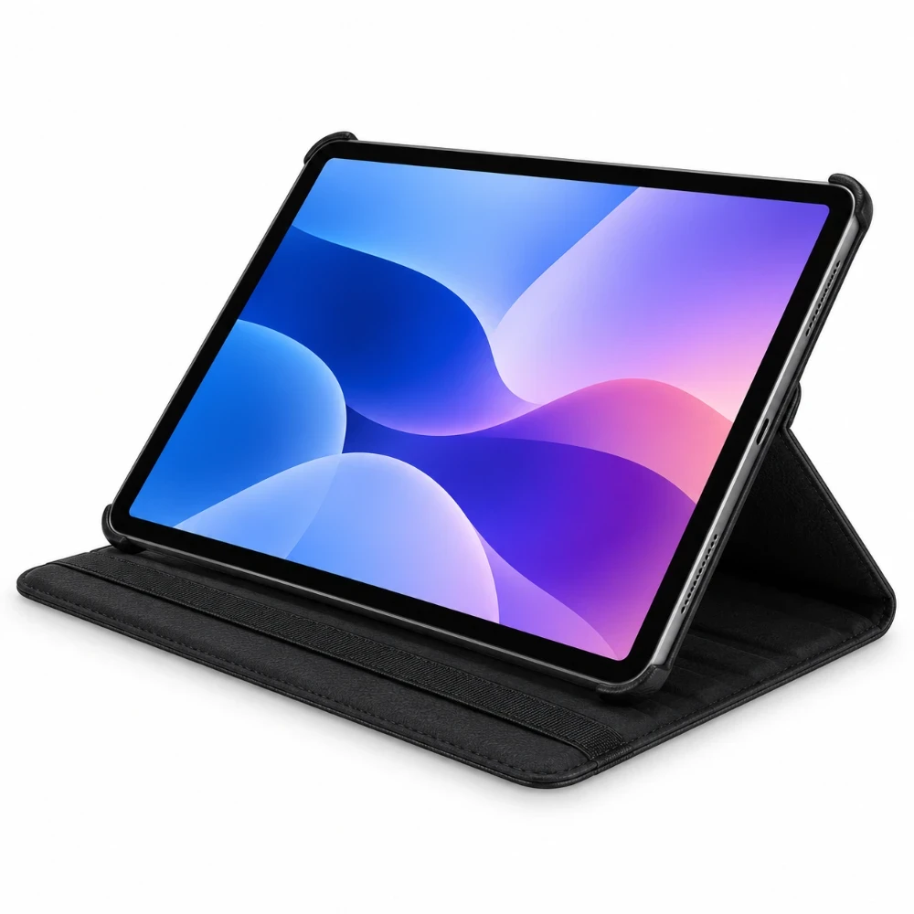 iPad Pro 13 inch 2024 Hoes 360° Draaibaar - Zwart
