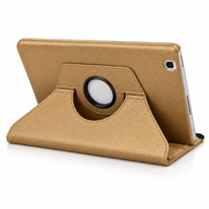 iPad mini 4 Hoes 360° Draaibare Book Case - Goud 3