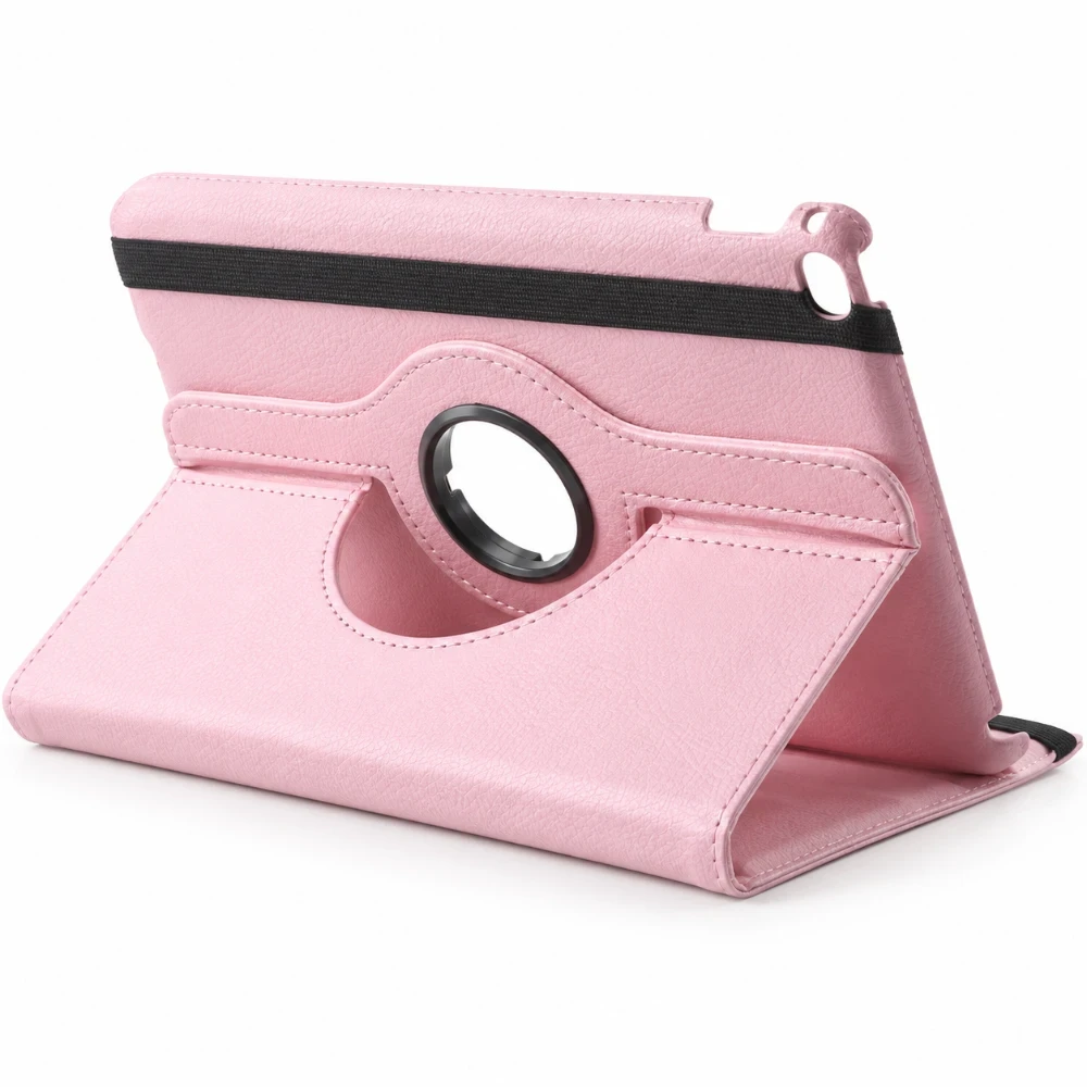 iPad mini 4 Hoes 360° Draaibare Book Case - Roze