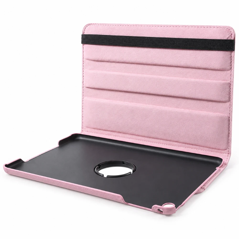 iPad mini 5 Hoes 360° Draaibare Book Case - Roze