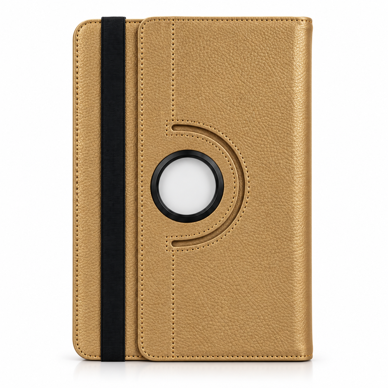 iPad mini 6 Hoes 360° Draaibare Book Case - Goud