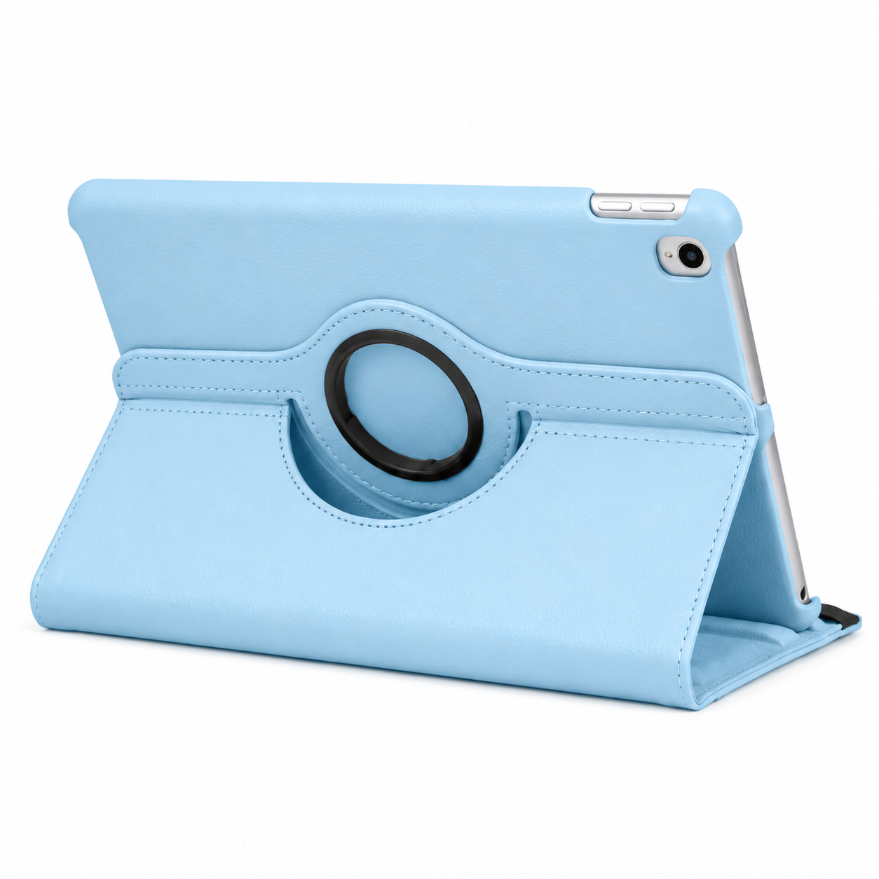 iPad mini 6 Hoes 360° Draaibare Book Case - Lichtblauw 3