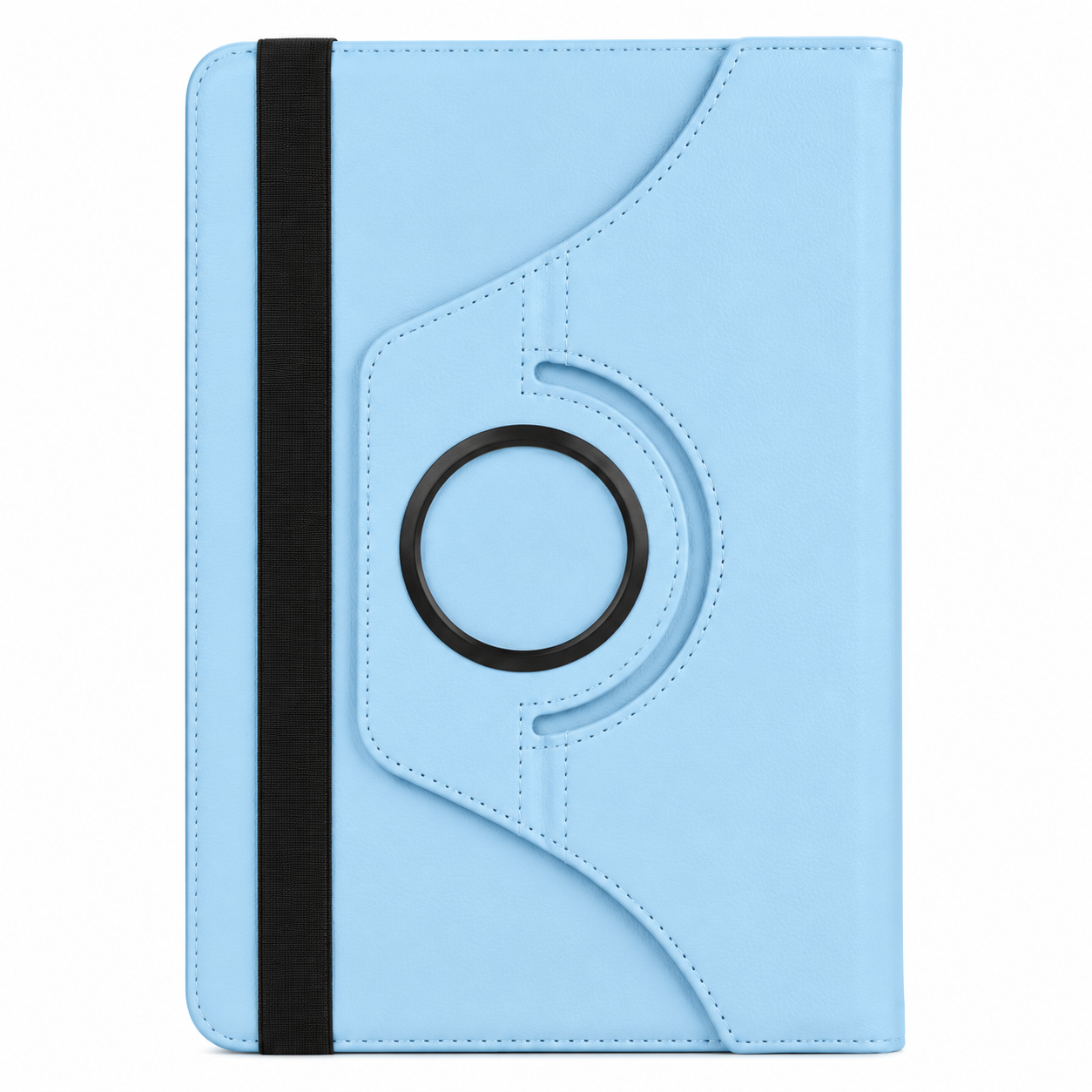 iPad mini 7 Hoes 360° Draaibare Book Case - Lichtblauw 3