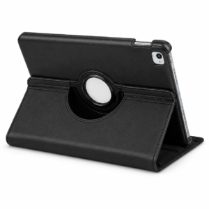 iPad mini 7 Hoes 360° Draaibare Book Case - Zwart